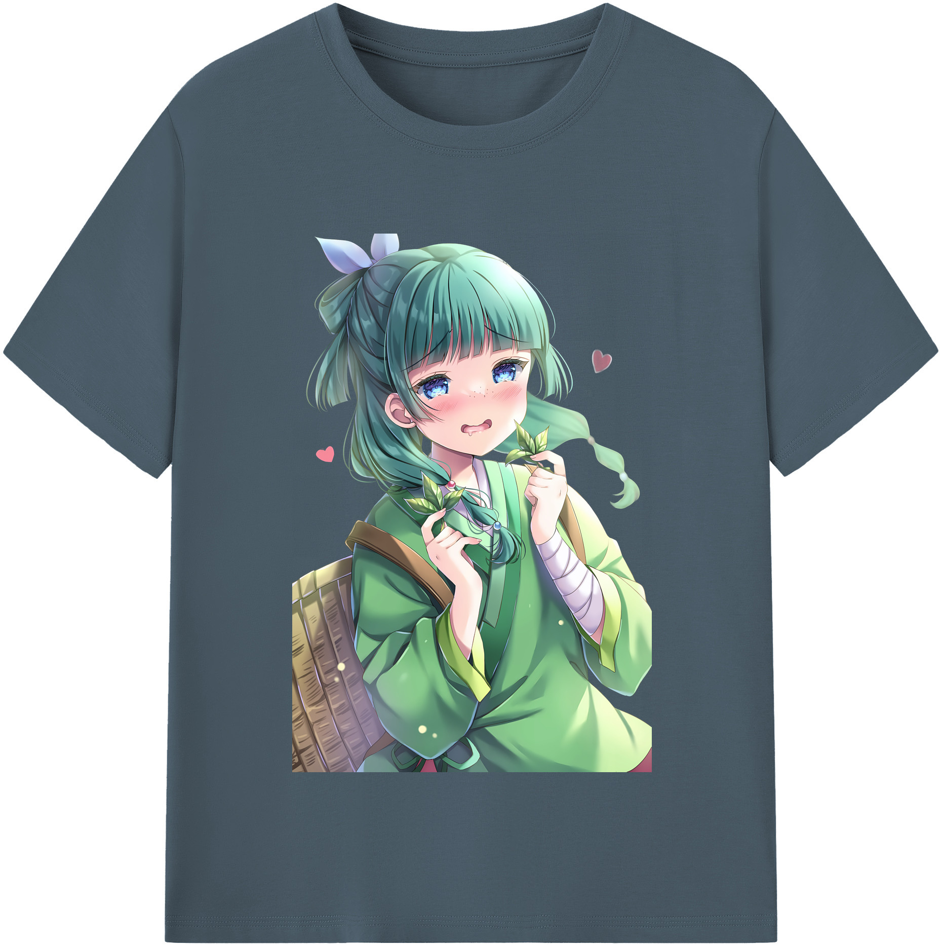 （画像用） 薬屋のひとりごと The Apothecary Diaries 綿100％半袖Tシャツ（フロントプリント）